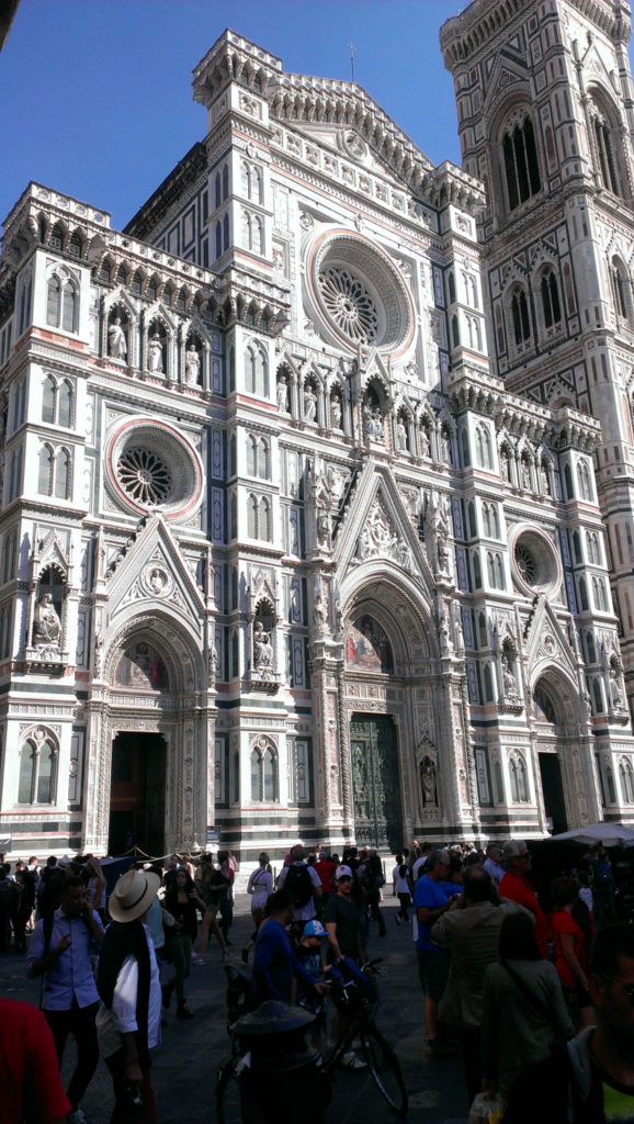 Florencja: katedra od frontu