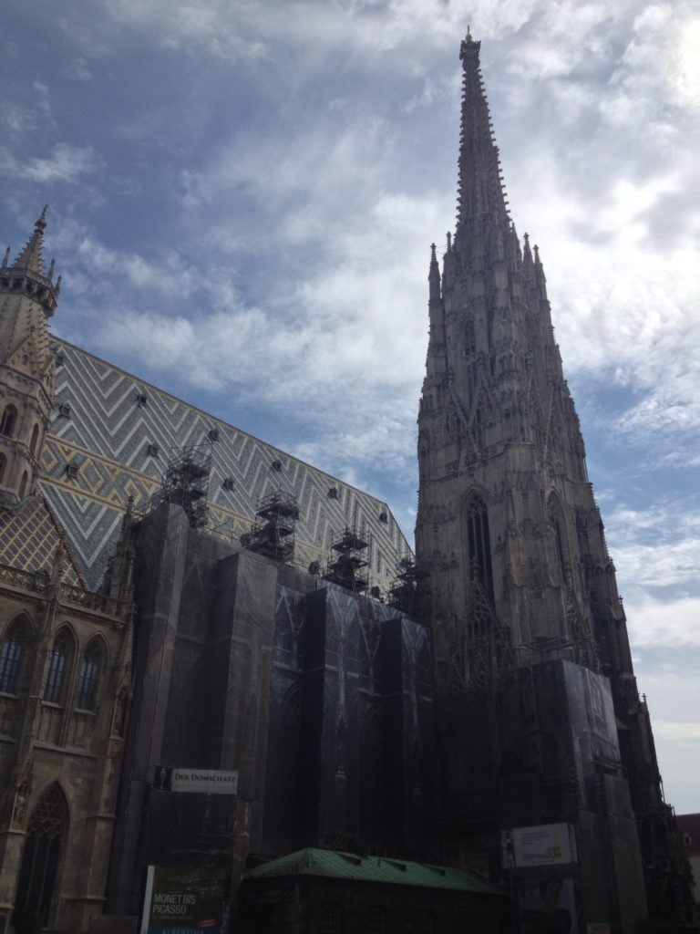 Spacer po Wiedniu - katedra św. Szczepana