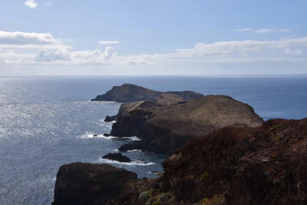 Cypel i punkt widokowy na zachodzie Madery, widok na Ocean Atlantycki